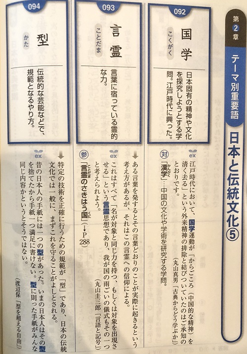 読解を深める現代文単語の中身