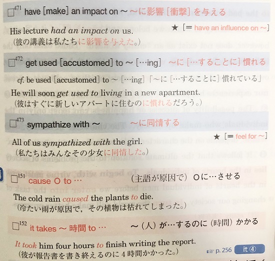 速読英熟語の中身