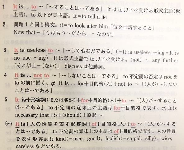 基礎英語頻出問題総演習の解説